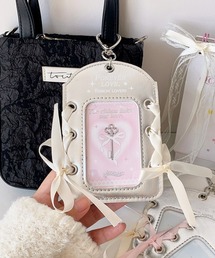 Ein（アイン）の「Ein /レースアップ リボン付き パスケース（パスケース）」