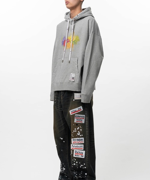 Maison MIHARA YASUHIRO(メゾンミハラヤスヒロ)の「Fruit Printed Hoodie(スウェット・メンズ・グレー/ブラック/ホワイト・46/48/44)」の16枚目の写真