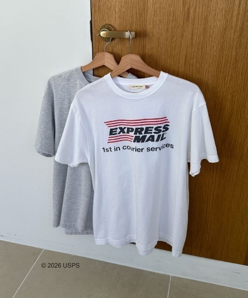 GOOD ROCK SPEED（グッドロックスピード）の「【GOOD ROCK SPEED】USPS TEE（Tシャツ/カットソー・レディース・グレー/ホワイト・MEDIUM）」の19枚目の写真