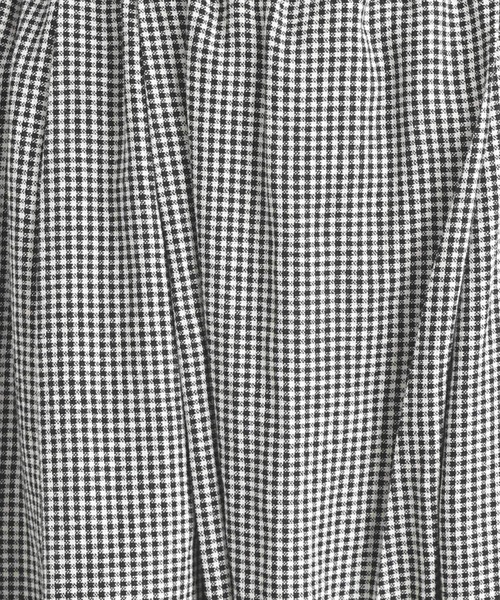 studio CLIP（スタディオクリップ）の「《natural by clip》LRラップパンツ[プチサイズあり]（その他パンツ・レディース・チェック/ベージュ/ブラック・PF/FREE）」の13枚目の写真