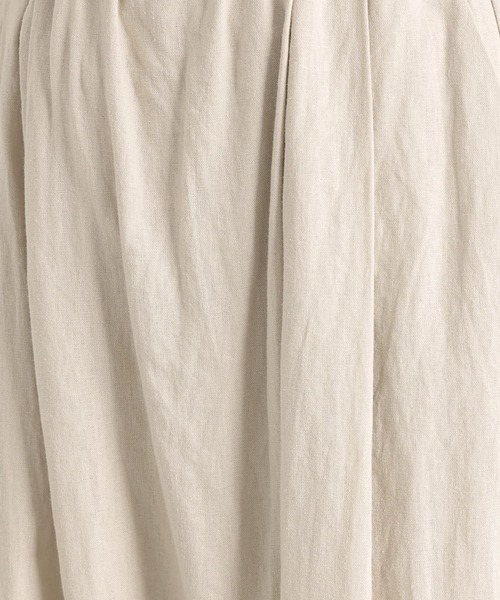 studio CLIP（スタディオクリップ）の「《natural by clip》LRラップパンツ[プチサイズあり]（その他パンツ・レディース・チェック/ベージュ/ブラック・PF/FREE）」の15枚目の写真