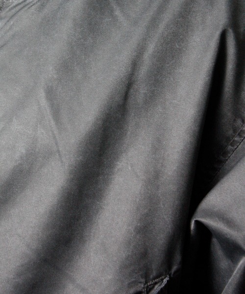 NYLAUS(ナイラス)の「【Nylaus】2026新作 ヴィンテージ ショート丈 MA-1ブルゾン フライトジャケット ミリタリージャケット ナイロンジャケット(MA-1・メンズ・グレー/ブラック・L/M)」の12枚目の写真