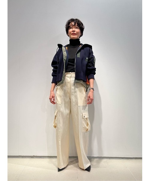 ESTNATION(エストネーション)の「ESSENCEOFLUXURY / カーゴパンツ(カーゴパンツ・レディース・ベージュ・38/36)」の7枚目の写真