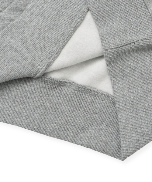 BROWNBREATH（ブラウンブレス）の「W TAG PATCH HOODIE - MELANGE GREY（パーカー・レディース・その他・S）」の8枚目の写真