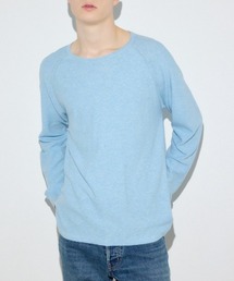 AZUL by moussy ブルーニット AZUL BY MOUSSY | カシミヤミックスクルーネックニット (ニット
