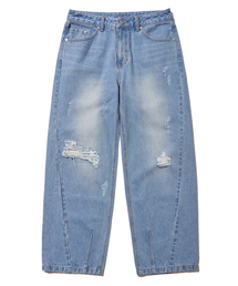 TAG WORKER DENIM PANTS - LIGHT BLUE