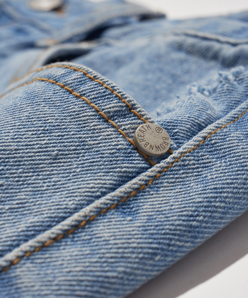 BROWNBREATH（ブラウンブレス）の「TAG WORKER DENIM PANTS - LIGHT BLUE（デニムパンツ・レディース・その他・S/M/L/XL）」の6枚目の写真