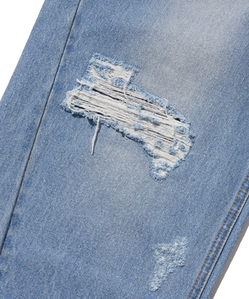 BROWNBREATH（ブラウンブレス）の「TAG WORKER DENIM PANTS - LIGHT BLUE（デニムパンツ・レディース・その他・S/M/L/XL）」の7枚目の写真