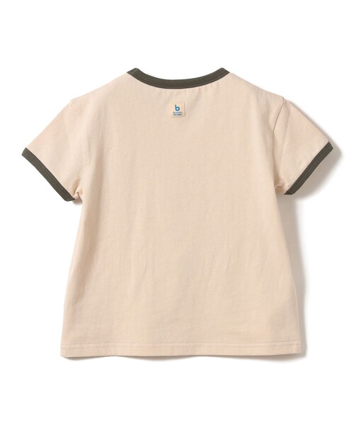 こども ビームス(コドモビームス)の「パッチワーク モチーフ Tシャツ 2026SS(90~140cm)(Tシャツ/カットソー・キッズ・ホワイト系その他5/ブラウン・90/100/110/120/130/140)」の15枚目の写真
