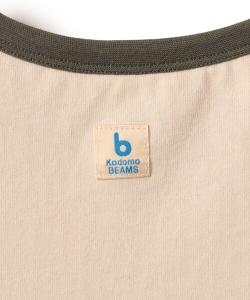 こども ビームス(コドモビームス)の「パッチワーク モチーフ Tシャツ 2026SS(90~140cm)(Tシャツ/カットソー・キッズ・ホワイト系その他5/ブラウン・90/100/110/120/130/140)」の16枚目の写真