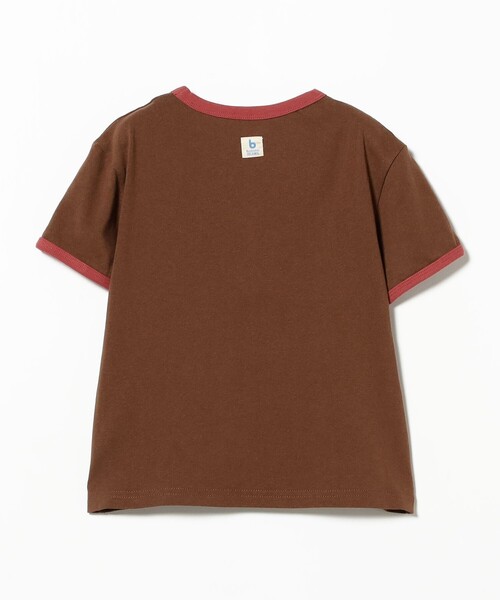 こども ビームス（コドモビームス）の「パッチワーク モチーフ Tシャツ 2026SS（90～140cm）（Tシャツ/カットソー・キッズ・ホワイト系その他5/ブラウン・130/120/110/100/90/140）」の21枚目の写真