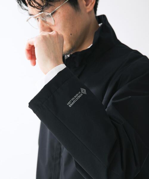 URBAN RESEARCH ROSSO MEN(アーバンリサーチロッソメン)の「『別注』+phenix WINDSTOPPER by GORE-TEX LABS スタンドブルゾン(ブルゾン・メンズ・ブラック/カーキ/ネイビー・MEDIUM/LARGE/X-LARGE)」の9枚目の写真