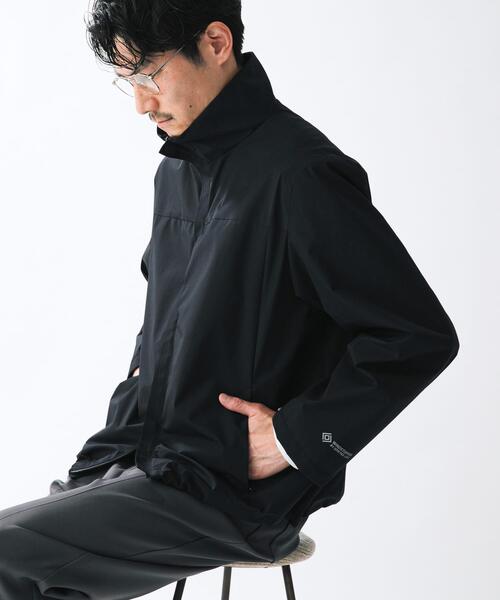 URBAN RESEARCH ROSSO MEN(アーバンリサーチロッソメン)の「『別注』+phenix WINDSTOPPER by GORE-TEX LABS スタンドブルゾン(ブルゾン・メンズ・ブラック/カーキ/ネイビー・MEDIUM/LARGE/X-LARGE)」の12枚目の写真