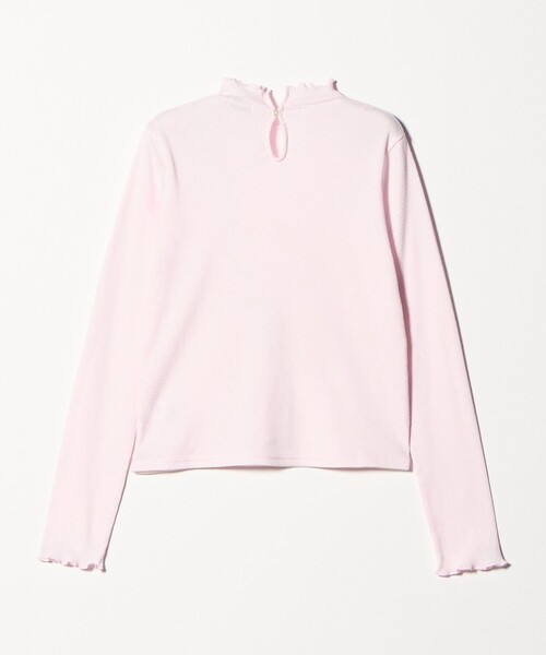 Steven Alan（スティーブンアラン）の「＜Steven Alan＞ドット リブ フリル プルオーバー（Tシャツ/カットソー・レディース・ライトピンク/ホワイト/ライトブルー・FREE）」の14枚目の写真