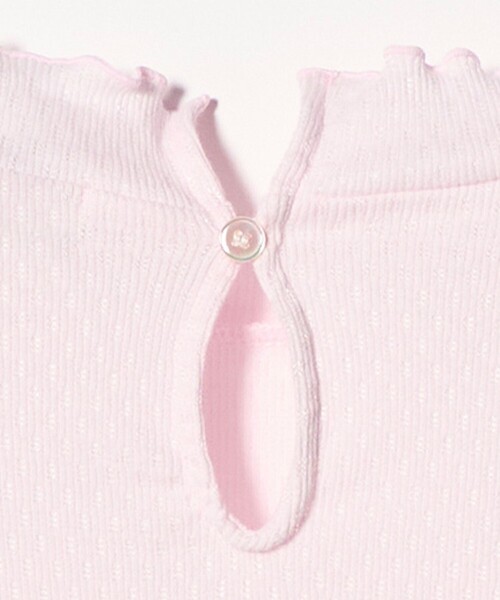 Steven Alan（スティーブンアラン）の「＜Steven Alan＞ドット リブ フリル プルオーバー（Tシャツ/カットソー・レディース・ライトピンク/ホワイト/ライトブルー・FREE）」の17枚目の写真