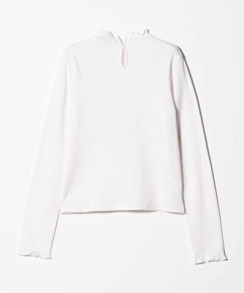 Steven Alan（スティーブンアラン）の「＜Steven Alan＞ドット リブ フリル プルオーバー（Tシャツ/カットソー・レディース・ライトピンク/ホワイト/ライトブルー・FREE）」の20枚目の写真