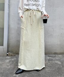 CIAOPANIC TYPY | 【-3kg見え】カラー杢Ｉライン切替デザインスカート(スカート)
