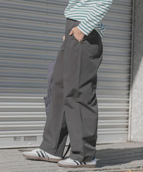 FORK&SPOON（フォークアンドスプーン）の「FORK&SPOON　センターシームパンツ（その他パンツ・レディース・ベージュ/チャコールグレー・2/1）」の5枚目の写真