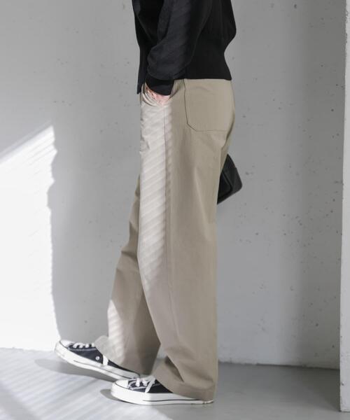 FORK&SPOON（フォークアンドスプーン）の「FORK&SPOON　センターシームパンツ（その他パンツ・レディース・ベージュ/チャコールグレー・2/1）」の19枚目の写真