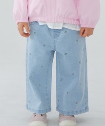 moimoln（モイモルン）の「チューリップポケットワイドデニムパンツ（デニムパンツ）」