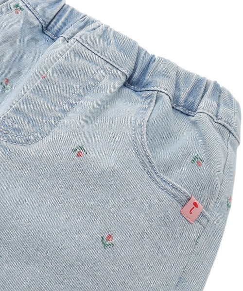 moimoln（モイモルン）の「チューリップポケットワイドデニムパンツ（デニムパンツ・キッズ・ブルー/ライトブルー・90cm/100cm/110cm/120cm/130cm）」の11枚目の写真