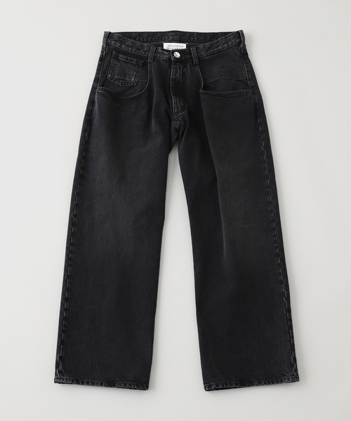 Maison Margiela(メゾンマルジェラ)の「MAISON MARGIELA(メゾン マルジェラ) CONTRAST POCKET JEANS(デニムパンツ・メンズ・ブラック・44)」の1枚目の写真