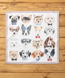Jubilee（ジュビリー）の「犬・猫 柄 らくらく手間なし風呂敷 くっつく マジックタオル 40x40cm（ランチョンマット/テーブルウェア）」
