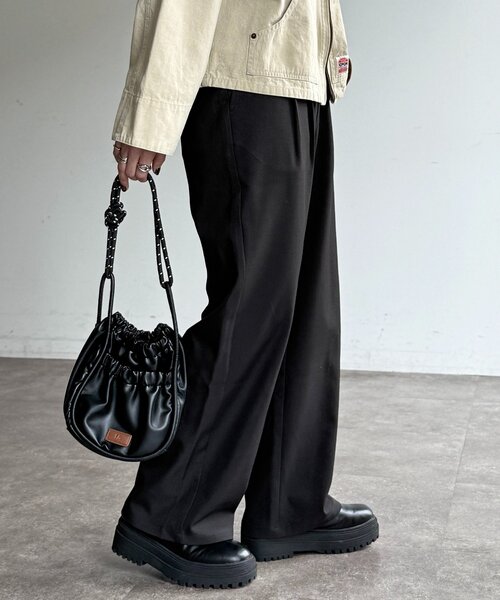 CPCM（シーピーシーエム）の「ウエストフリルイージーパンツ（その他パンツ・レディース・グレー/ブルー/ブラック/ピンク/ベージュ/イエロー・FREE/SMALL）」の19枚目の写真