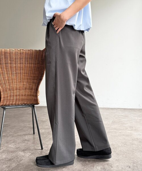 CPCM（シーピーシーエム）の「ウエストフリルイージーパンツ（その他パンツ・レディース・グレー/ブルー/ブラック/ピンク/ベージュ/イエロー・FREE/SMALL）」の16枚目の写真