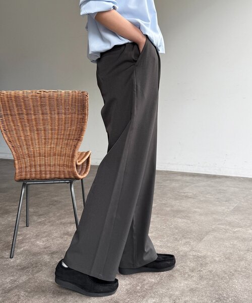 CPCM（シーピーシーエム）の「ウエストフリルイージーパンツ（その他パンツ・レディース・グレー/ブルー/ブラック/ピンク/ベージュ/イエロー・FREE/SMALL）」の14枚目の写真