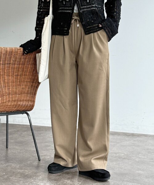 CPCM（シーピーシーエム）の「ウエストフリルイージーパンツ（その他パンツ・レディース・グレー/ブルー/ブラック/ピンク/ベージュ/イエロー・FREE/SMALL）」の11枚目の写真