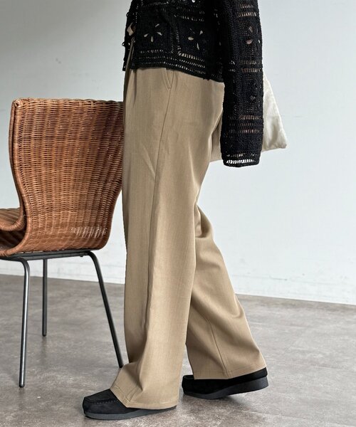 CPCM（シーピーシーエム）の「ウエストフリルイージーパンツ（その他パンツ・レディース・グレー/ブルー/ブラック/ピンク/ベージュ/イエロー・FREE/SMALL）」の10枚目の写真