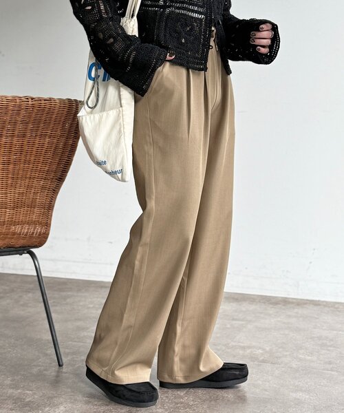 CPCM（シーピーシーエム）の「ウエストフリルイージーパンツ（その他パンツ・レディース・グレー/ブルー/ブラック/ピンク/ベージュ/イエロー・FREE/SMALL）」の8枚目の写真