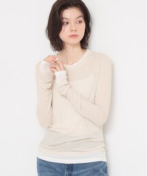 THE SHOP TK | 配色テレコカットソー(Tシャツ/カットソー)