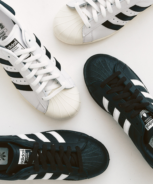 417 EDIFICE(フォーワンセブンエディフィス)の「adidas / アディダス SUPERSTAR 82(スニーカー・メンズ・ホワイト/ブラック・26cm/27cm/28cm)」の7枚目の写真