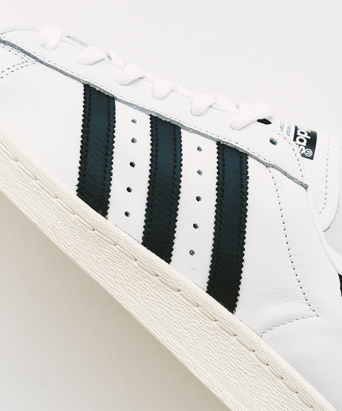 417 EDIFICE(フォーワンセブンエディフィス)の「adidas / アディダス SUPERSTAR 82(スニーカー・メンズ・ホワイト/ブラック・26cm/27cm/28cm)」の12枚目の写真