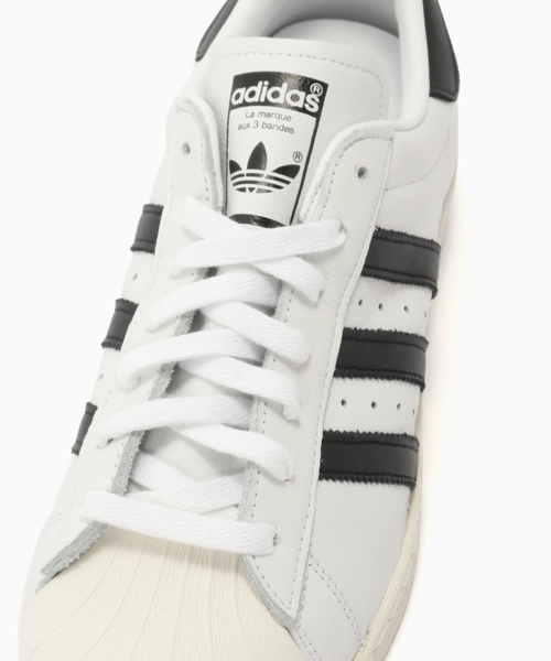 417 EDIFICE(フォーワンセブンエディフィス)の「adidas / アディダス SUPERSTAR 82(スニーカー・メンズ・ホワイト/ブラック・26cm/27cm/28cm)」の21枚目の写真
