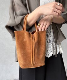 DouDou | 【WEB限定】スエードミニトートバッグ(ショルダーバッグ)