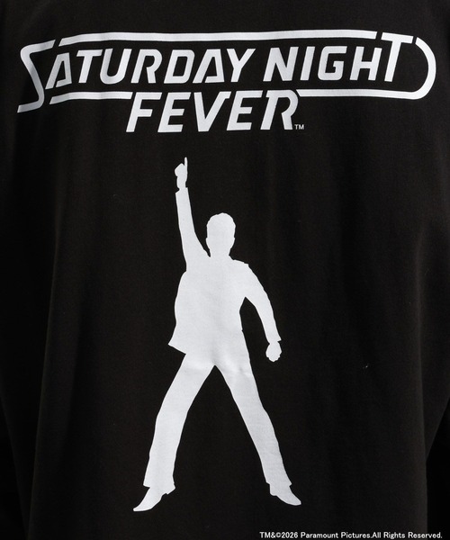 BAYFLOW(ベイフロー)の「【Saturday Night Fever】バックプリントTシャツ(Tシャツ/カットソー・メンズ・ブラック/ホワイト・LARGE/MEDIUM)」の4枚目の写真