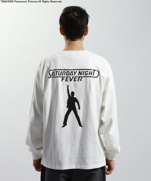 BAYFLOW(ベイフロー)の「【Saturday Night Fever】バックプリントTシャツ(Tシャツ/カットソー・メンズ・ブラック/ホワイト・LARGE/MEDIUM)」の7枚目の写真