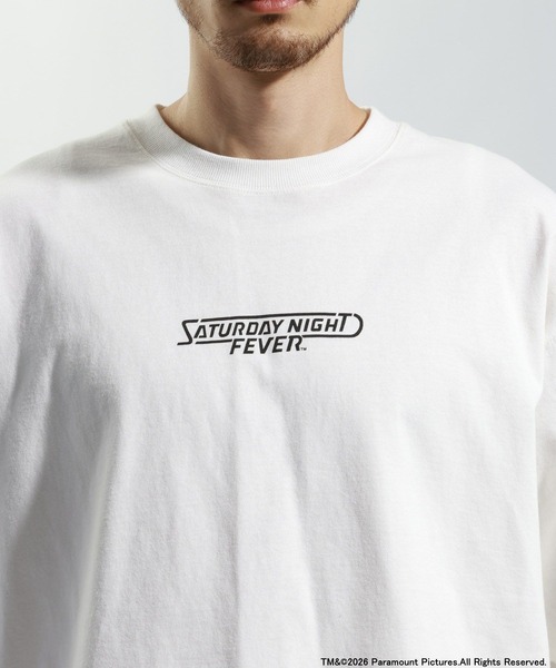 BAYFLOW(ベイフロー)の「【Saturday Night Fever】バックプリントTシャツ(Tシャツ/カットソー・メンズ・ブラック/ホワイト・LARGE/MEDIUM)」の8枚目の写真