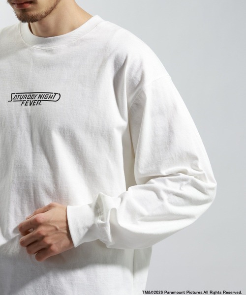 BAYFLOW(ベイフロー)の「【Saturday Night Fever】バックプリントTシャツ(Tシャツ/カットソー・メンズ・ブラック/ホワイト・LARGE/MEDIUM)」の9枚目の写真