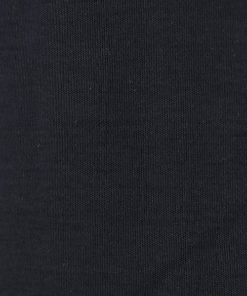 NANO universe(ナノユニバース)の「DressT/シルケットスムースVネックソフトドルマンTシャツ(Tシャツ/カットソー・レディース・グレー系その他4/ブラック/ホワイト・M/S)」の4枚目の写真