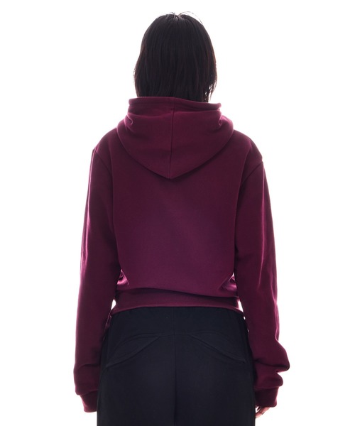 BEEDEN（ビーデン）の「POINT SNAP FASTENER PULLOVER（パーカー・レディース・レッド/レオパード・FREE）」の22枚目の写真