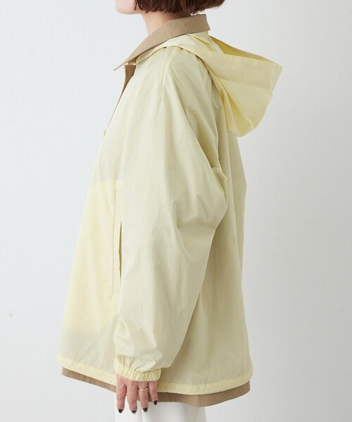 Whim Gazette（ウィムガゼット）の「【GEMINI】フードリバーシブルコート（ブルゾン・レディース・カーキ/ベージュ・FREE）」の11枚目の写真