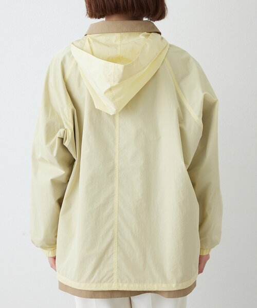 Whim Gazette（ウィムガゼット）の「【GEMINI】フードリバーシブルコート（ブルゾン・レディース・カーキ/ベージュ・FREE）」の10枚目の写真