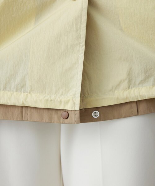 Whim Gazette（ウィムガゼット）の「【GEMINI】フードリバーシブルコート（ブルゾン・レディース・カーキ/ベージュ・FREE）」の5枚目の写真