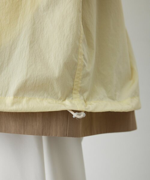 Whim Gazette（ウィムガゼット）の「【GEMINI】フードリバーシブルコート（ブルゾン・レディース・カーキ/ベージュ・FREE）」の4枚目の写真