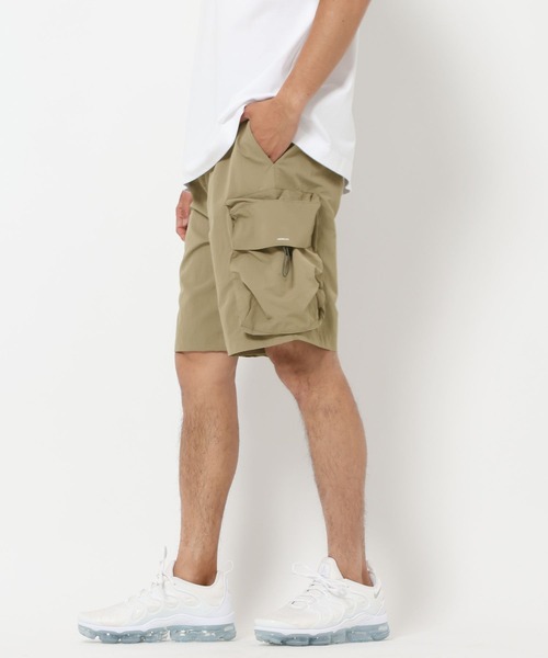 HEREIAM(ヘレイアム)の「【HEREIAM MEN】撥水/ナイロンカーゴショーツ(カーゴパンツ・メンズ・ブラック/カーキ・MEDIUM/LARGE)」の18枚目の写真