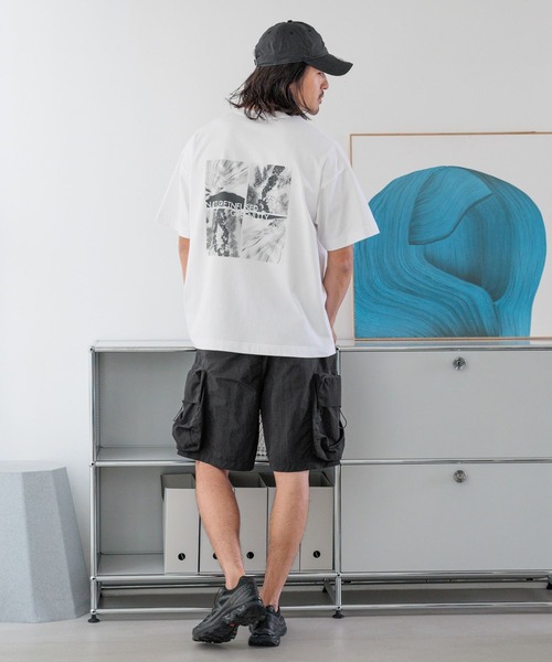 HEREIAM(ヘレイアム)の「【HEREIAM MEN】撥水/ナイロンカーゴショーツ(カーゴパンツ・メンズ・ブラック/カーキ・MEDIUM/LARGE)」の7枚目の写真